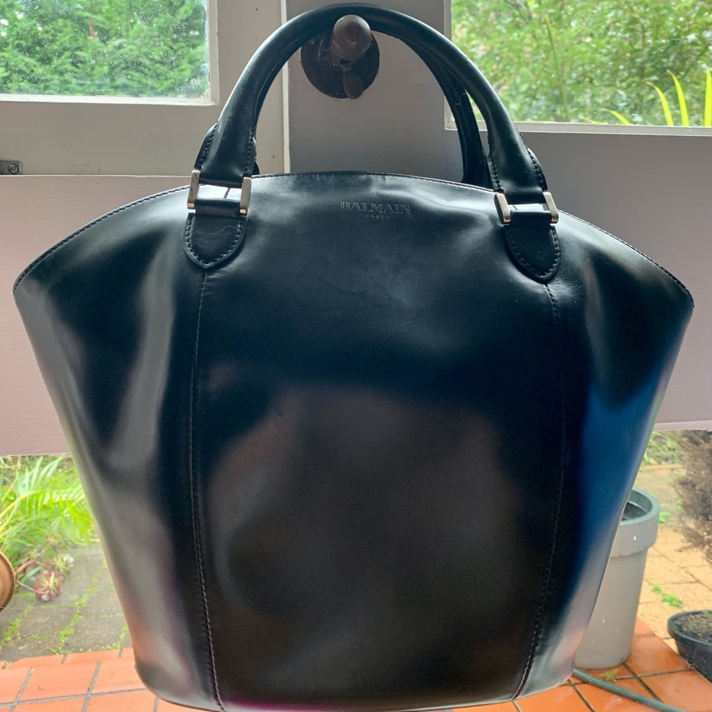 Vintage Balmain Bowling Bag - Picture 3 of 17